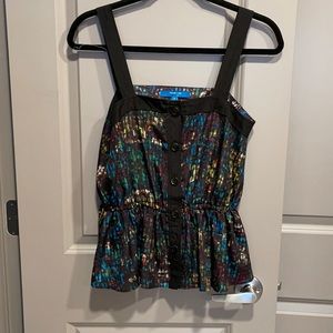 Peplum tank